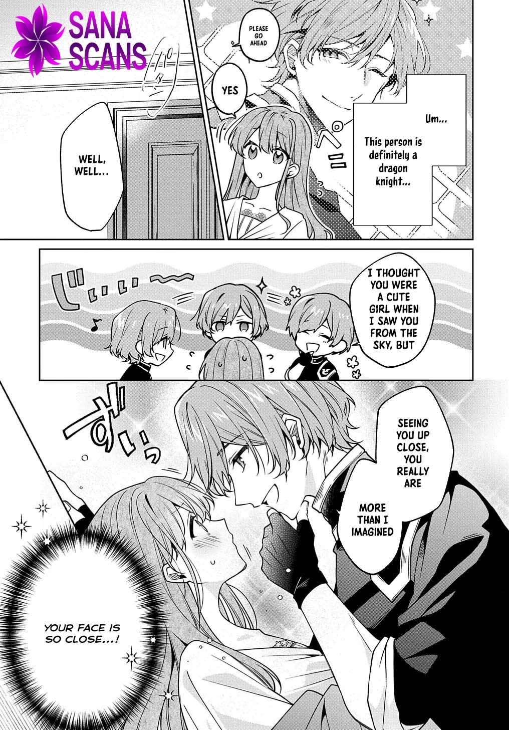 The lovery Flower Girl Who Prayed For Love with a Caged Dragon kight Chapter 3 Page 2